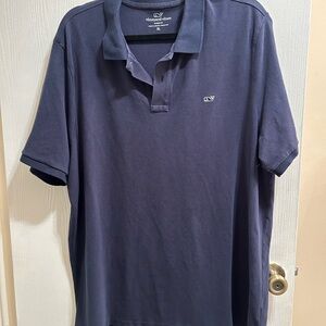 Vineyard Vines Men's Blue Polo Shirt